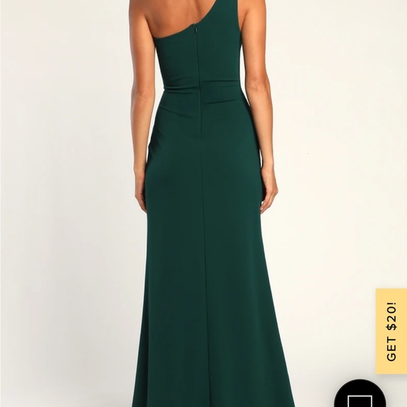 Lulus Hunter Green Bridesmaid Dress - Picture 2 of 9